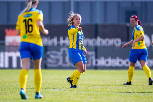 Eskilsminnes Matilda Eriksson  reagerar