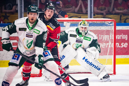 Färjestads målvakt Dominik Furch