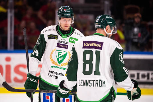 Färjestads Victor Ejdsell deppar