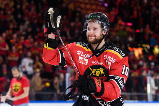 Luleås Einar Emanuelsson jublar