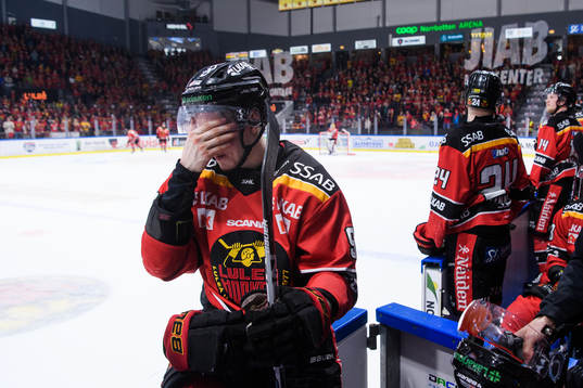 Luleås Pontus Andreasson deppar