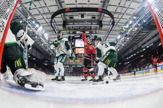 Luleås Pontus Andreasson jublar