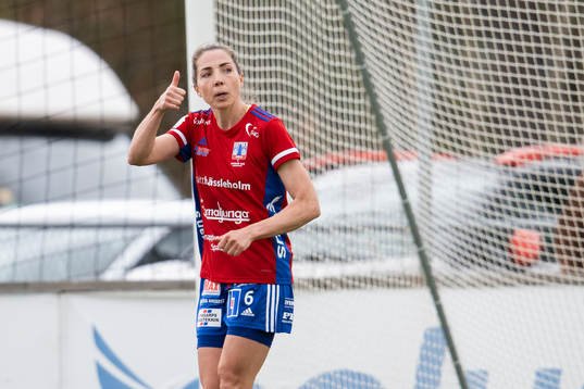 Vittsjös Clara Markstedt visar tummen upp