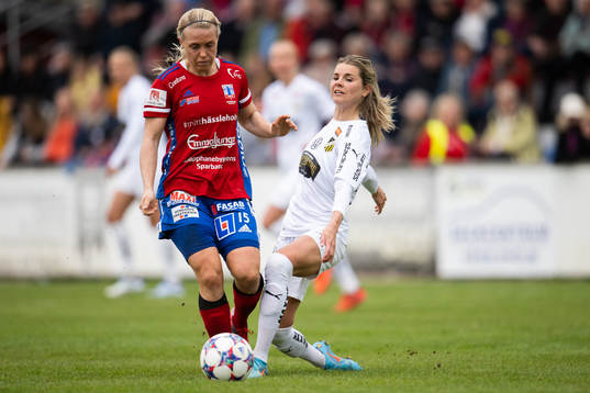 Vittsjös Nellie Persson och Häckens Andrine Stolsmo