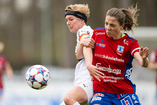 Vittsjös Clara Markstedt och Häckens Luna Nörgaard Gevitz