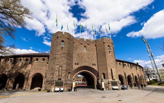 Vy över Stockholms Stadion