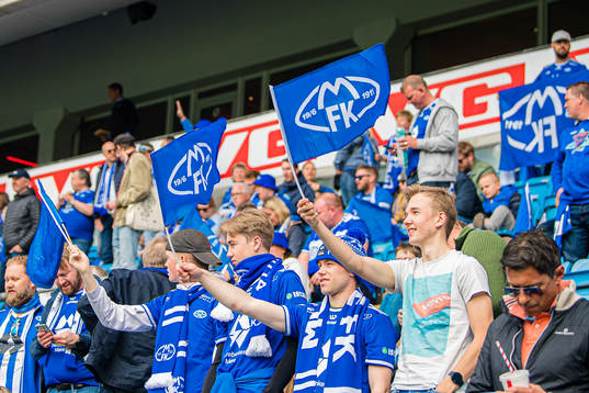 Spectators in the stands