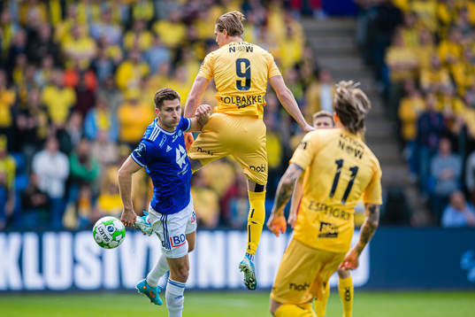 Kristoffer Haugen of Molde and Ola Selvaag Solbakken of