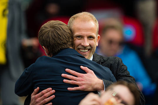 Marius Lode and Vegard Leikvoll Moberg of Brann