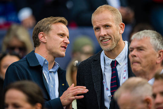Marius Lode and Vegard Leikvoll Moberg of Brann