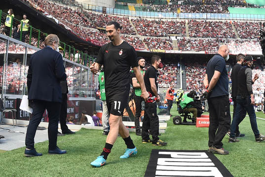 Zlatan Ibrahimovic of Milan