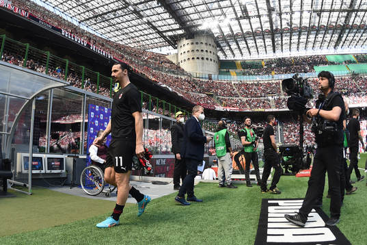 Zlatan Ibrahimovic of Milan