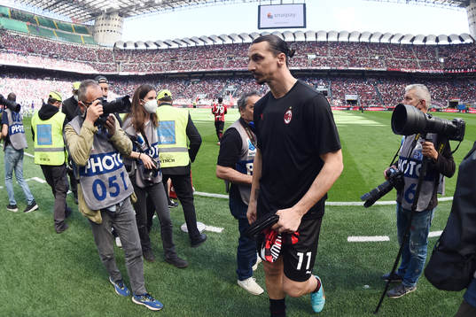 Zlatan Ibrahimovic of Milan