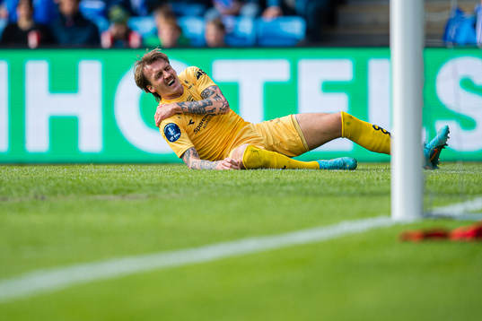 Runar Espejord of Bodø/Glimt in pain
