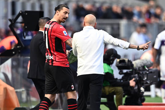 Zlatan Ibrahimovic of Milan