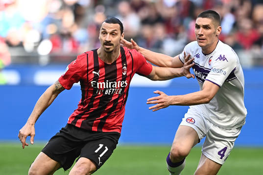 Zlatan Ibrahimovic of Milan