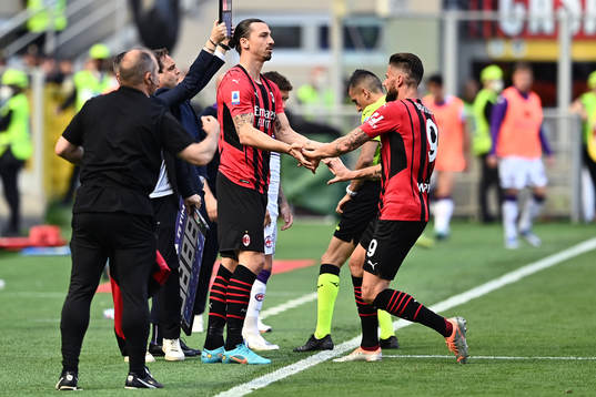 Zlatan Ibrahimovic of Milan