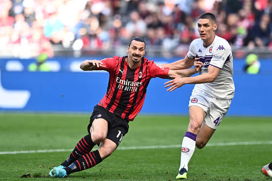 Zlatan Ibrahimovic of Milan