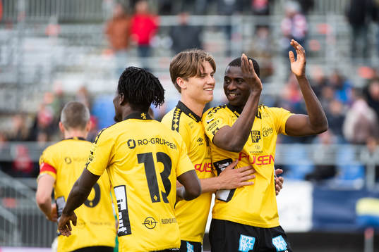 Elfsborgs Maudo Lamine Jarjué jublar