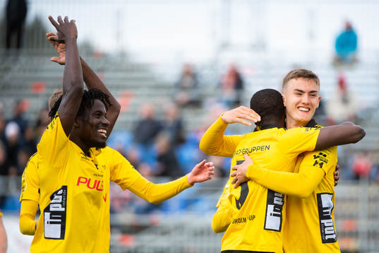 Elfsborgs Ahmed Qasem, Maudo Lamine Jarjué och Gustaf