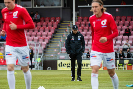 Degerfors tränare Andreas Holmberg