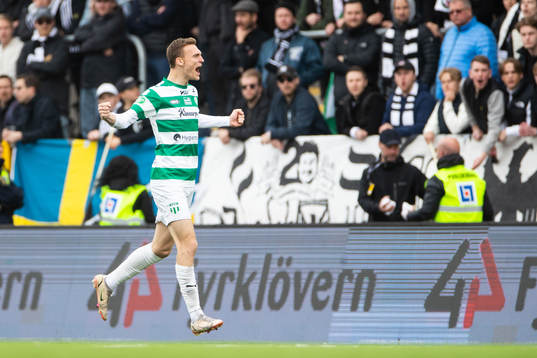 Västerås Viktor Granath jublar