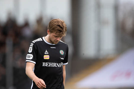 Örebros Niclas Bergmark deppar