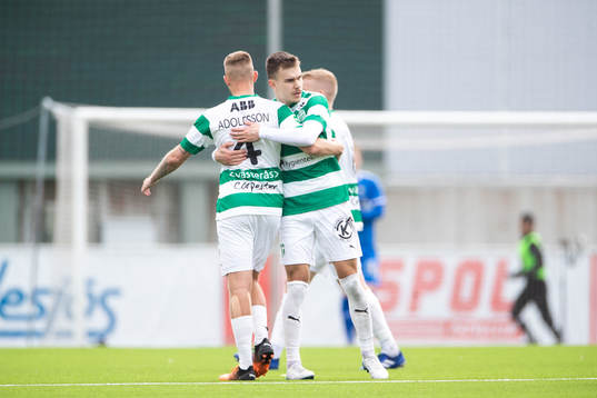 Västerås Dusan Jajic jublar