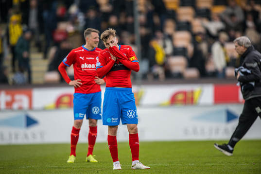 Helsingborgs Lucas Lingman  deppar