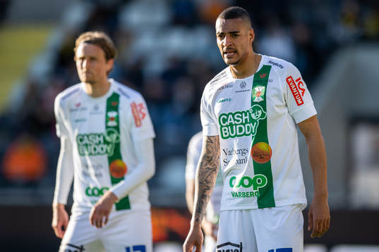 Varbergs Simon Karlsson Adjei deppar
