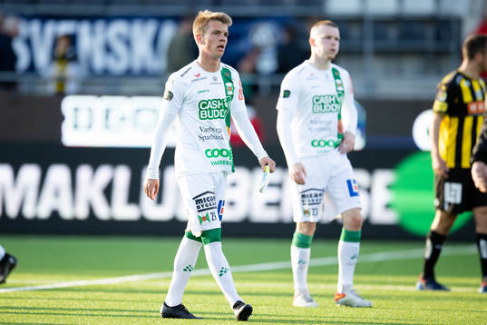 Varbergs Victor Karlsson deppar