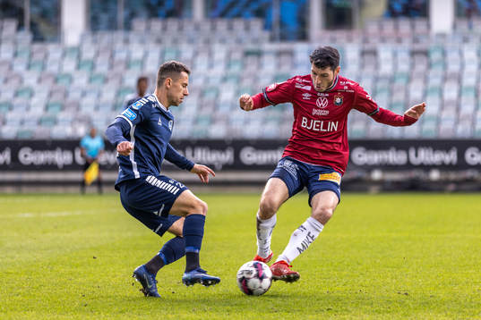 Utsiktens Predrag Randelovic mot Örgrytes Anel Rashkaj