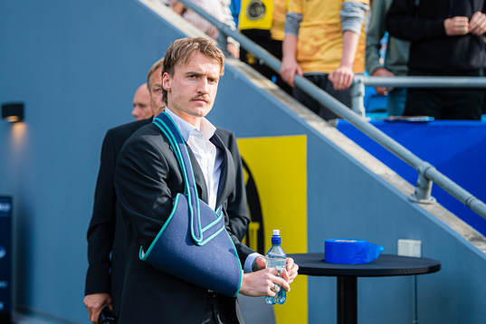 Runar Espejord of Bodø/Glimt looks dejected