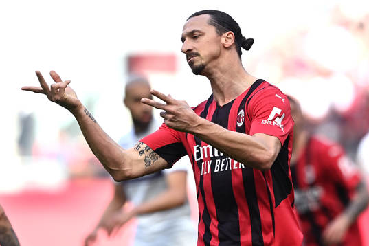 Zlatan Ibrahimovic of Milan