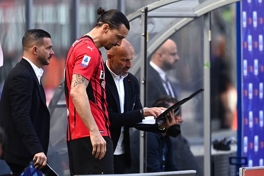 Zlatan Ibrahimovic of Milan