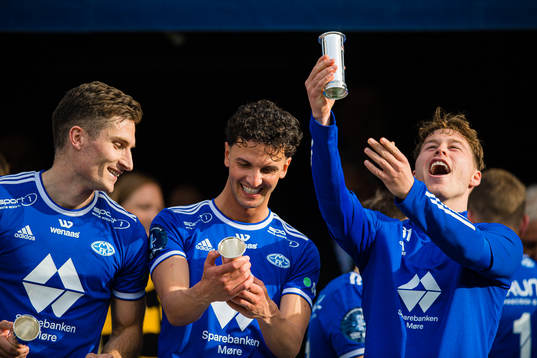 Kristoffer Haugen, Rafik Zekhnini and Emil Varhaugvik
