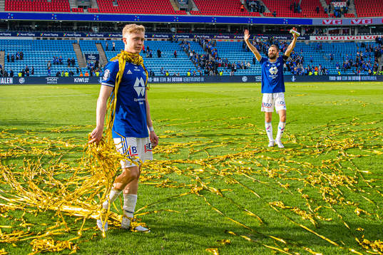 Ola Brynhildsen and Magnus Wolff Eikrem of Molde