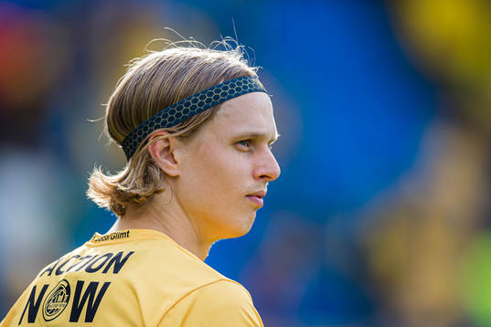 Ulrik Saltnes of Bodø/Glimt looks dejected