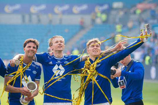 Rafik Zekhnini, Birk Risa and Emil Varhaugvik Breivik of