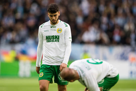 Hammarbys Edvin Kurtulus och Darijan Bojanic