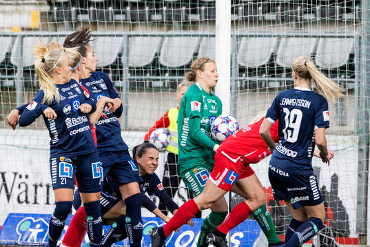 Linköpings målvakt Cajsa Andersson