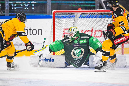 Luleås Konstantin Komarek och Filip Pyrochta mot