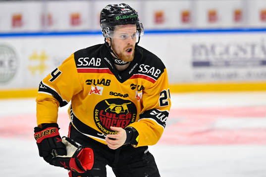 Luleås Brendan Shinnimin har ont