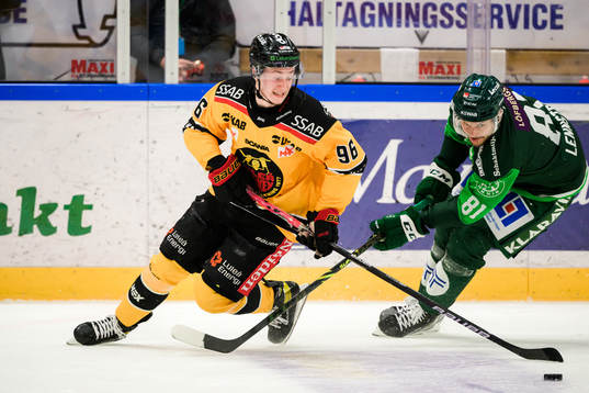 Luleås Pontus Andreasson och Färjestads Theodor Lennström