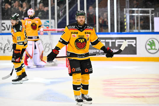 Luleås Linus Omark deppar