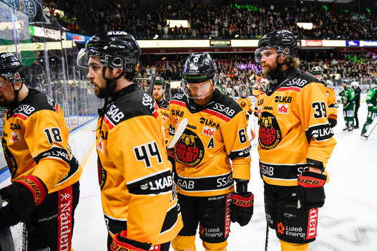 Luleås Jonathan Andersson, Linus Omark och Pontus Själin
