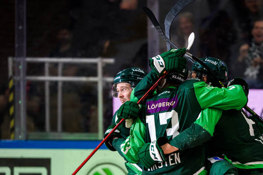 Färjestads Joakim Nygård jublar