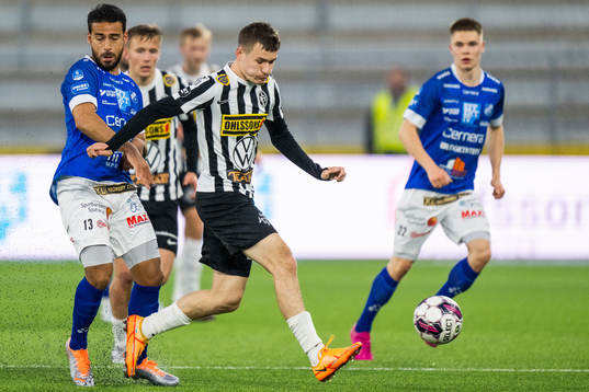 Norrbys Christian Rubio Sivodedov och Landskronas Robin