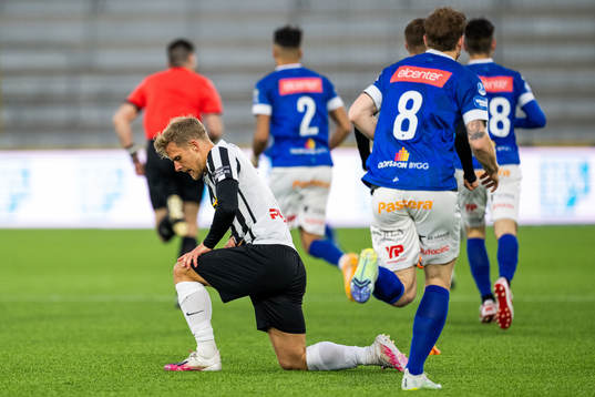 Landskronas Linus R Olsson deppar