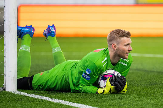 Norrbys målvakt Anton Cajtoft